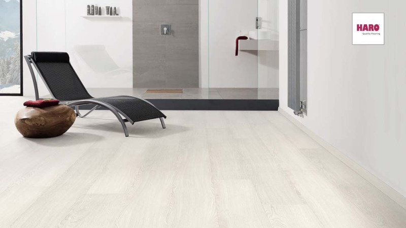 HARO Designboden DISANO ClassicAqua Eiche weiß 1-Stab Landhausdiele XL 4V main product photo