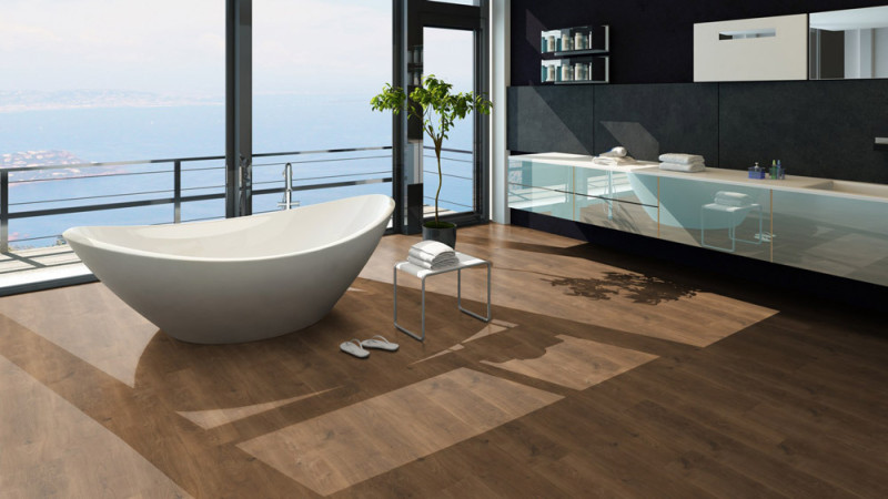 Skaben Klebe-Vinylboden massiv Life 55 Waldeiche natürlich 1-Stab Landhausdiele 4V zum kleben main product photo