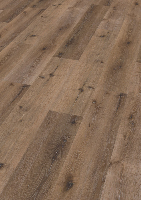 Wineo Vinylboden 800 Wood Mud Rustic Oak 1-Stab Landhausdiele gefaste Kante zum kleben main product photo
