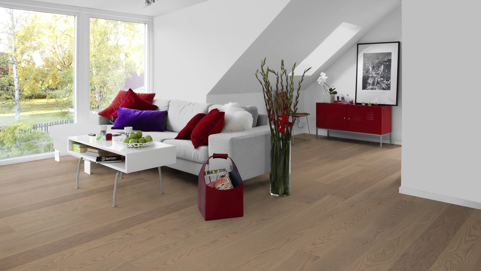 Tarkett Parquet Sombra Roble Antiguo gris suave Wideplank M2V