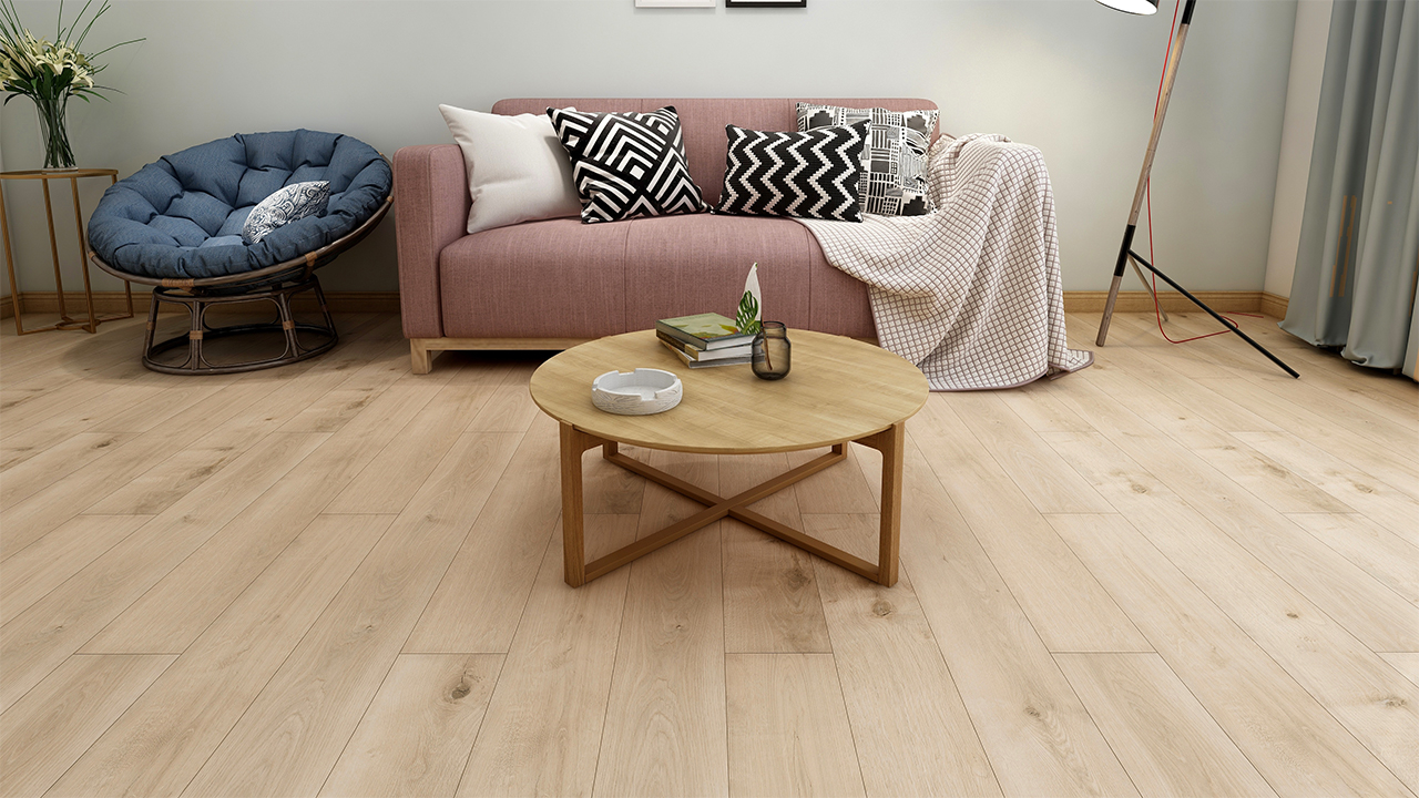 planeo Rigid Klick Vinyl - SolutionX 2in1 Eiche Classic | Trittschalldämmung integr. (ECF-0072)