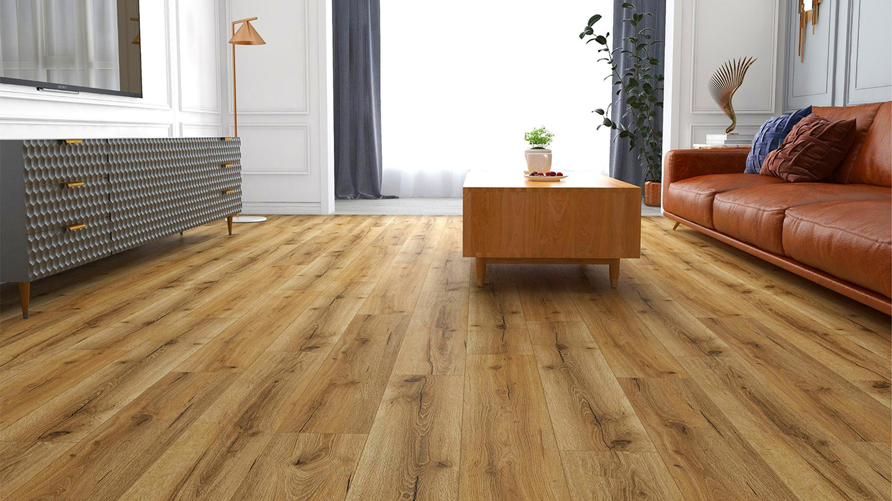 planeo Rigid Klick Vinyl - SolutionX 2in1 Eiche Natur Rustikal | Trittschalldämmung integr. (ECF-0092)