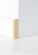 Classen End caps for Fuxx Skirting boards 18x65 Beige foiled
