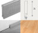 Wineo Skirting board 14/70 Beech Exclusiv 14 x 70 x 2400 mm