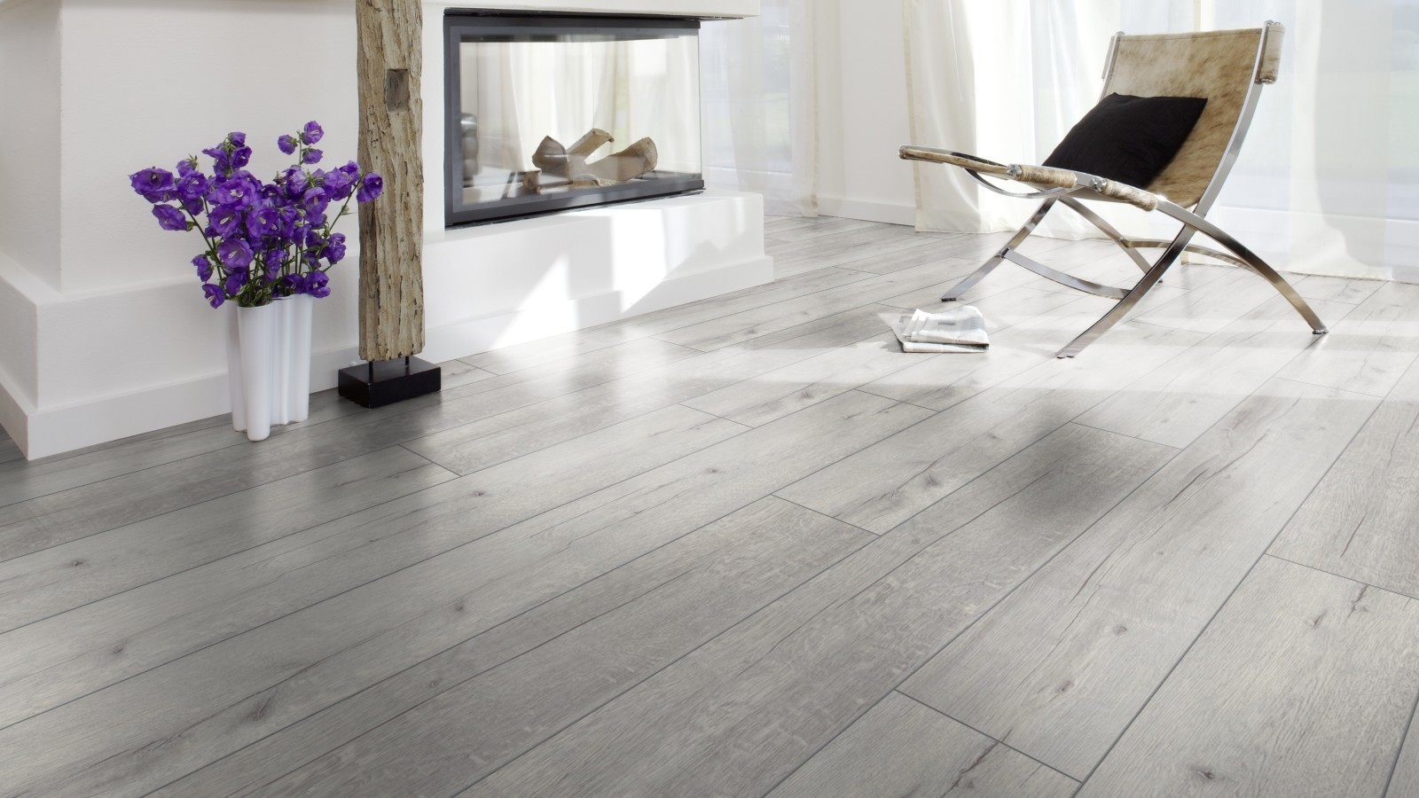 Laminat Durable Riop Oak weiss D3181 1-Stab Landhausdiele 4V Breite 188mm