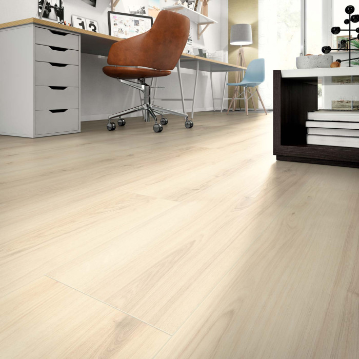 Egger Home Design flooring 7.5/33 Classic Oak gentle white EHD003 1-strip 4V main product photo