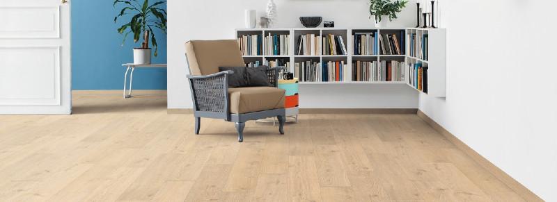 Suelo laminado HARO TRITTY 100 Roble Portland puro Lama 4V auténtico Silent CT main product photo