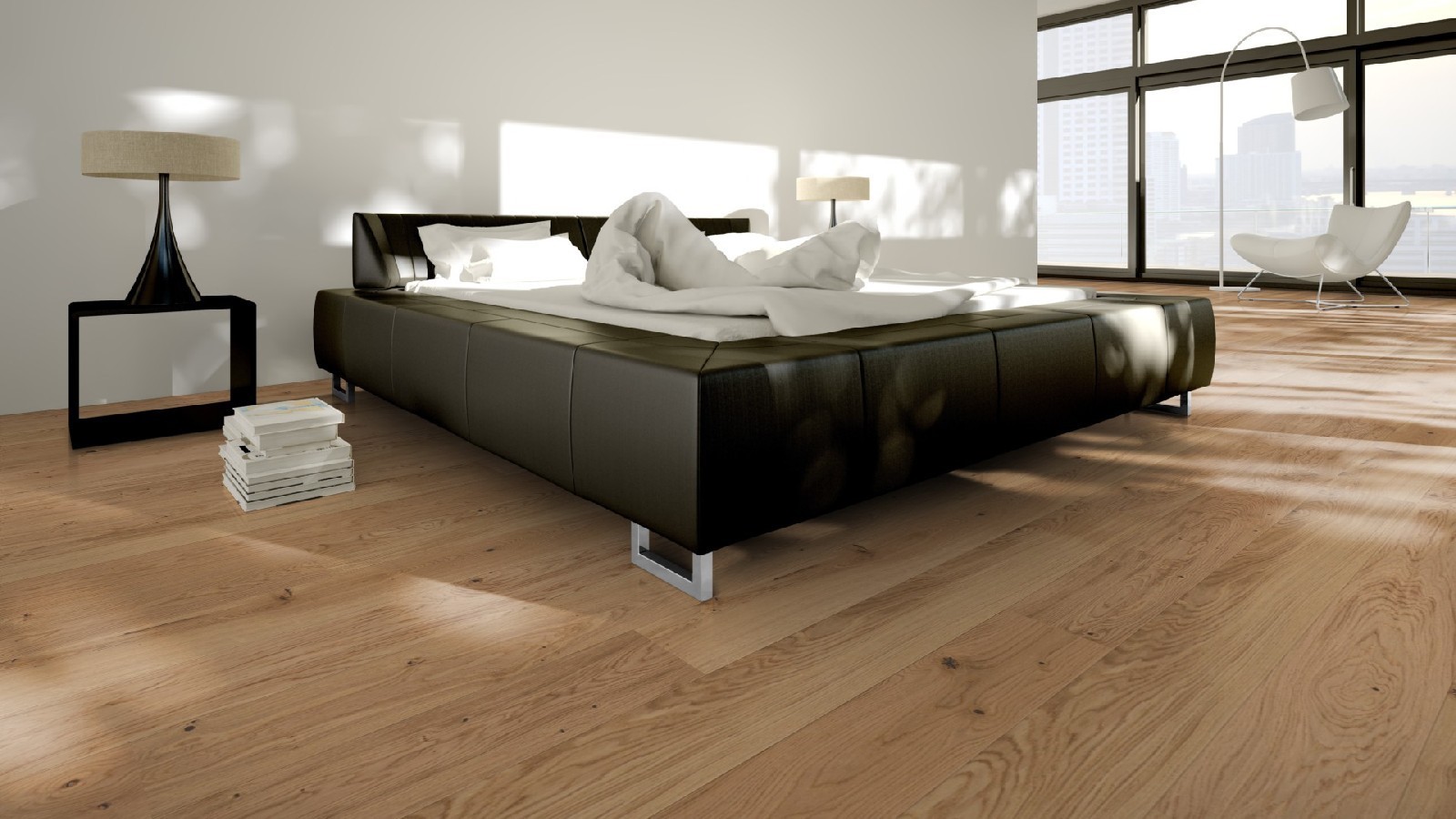 Tarkett Parquet Pure Oak Rustic brushed Proteco Hardwax Oil 1-strip M2V