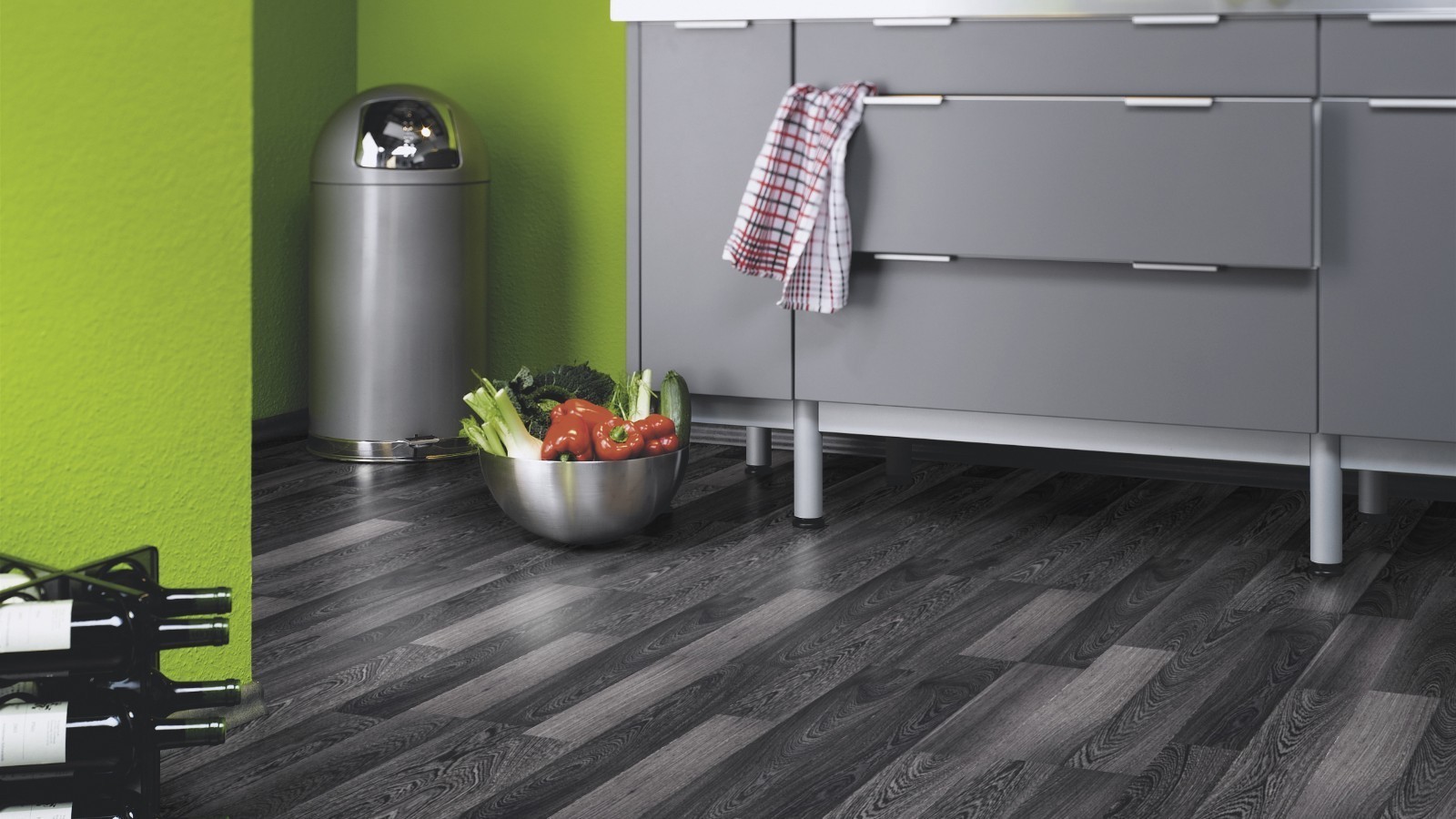 Laminate Flexi Black an White D2955 2-strip Width 193mm