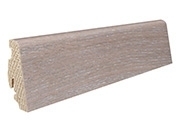 HARO Plinthe pour parquet 19x58 Chêne blanc crème plaqué huilé main product photo