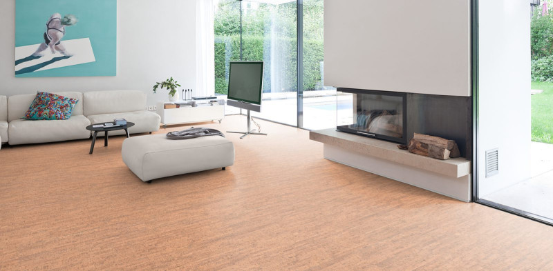 HARO Korkboden CORKETT Arcos Antikweiß permaDur Top Connect main product photo