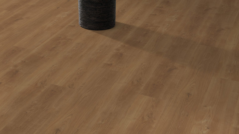 Skaben Klick Vinylboden massiv Life Click 30 Waldeiche Honig 1-Stab Landhausdiele zum klicken