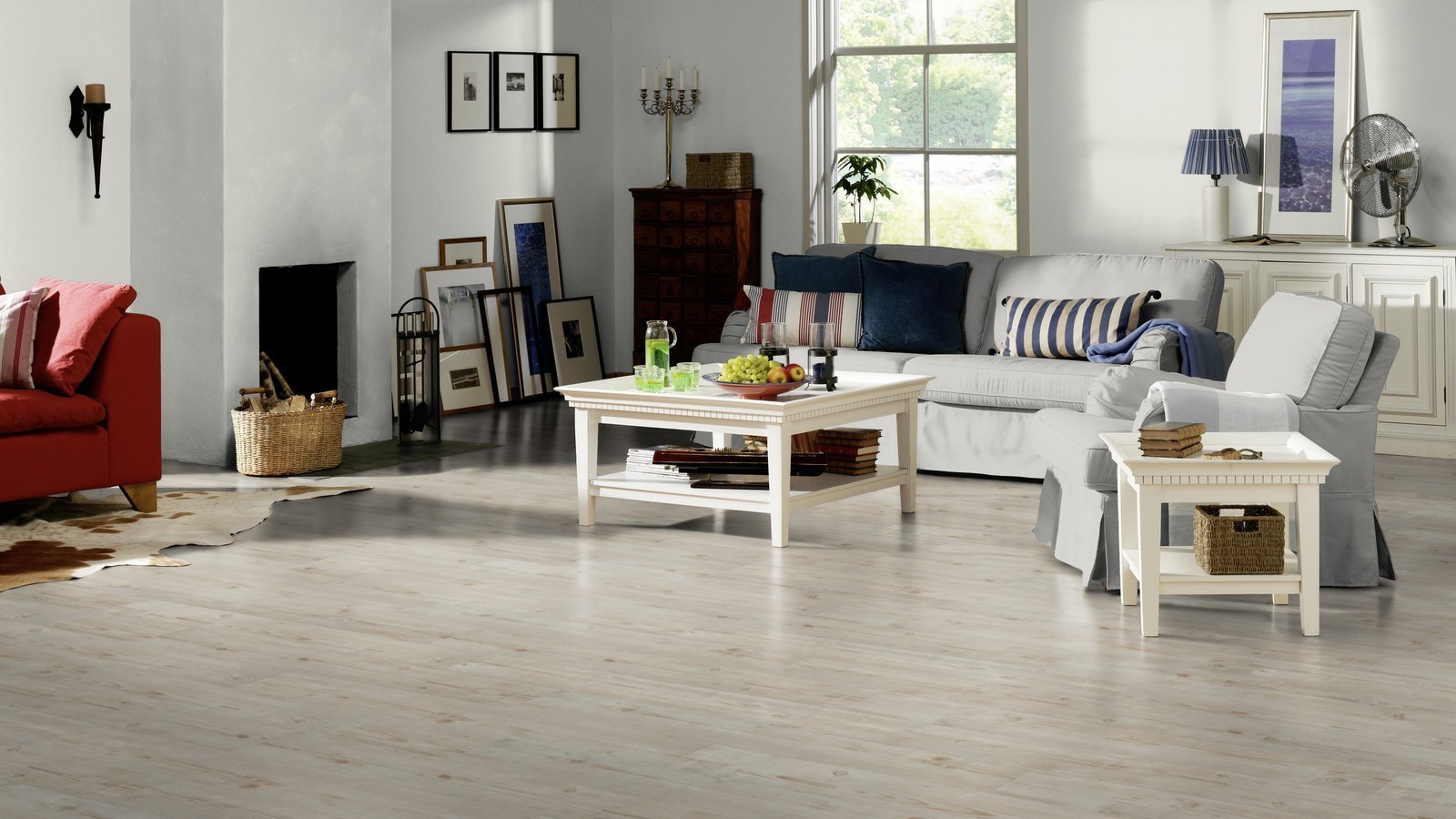 Tarkett Vinylboden Starfloor Vintage White Washed Pine Planke