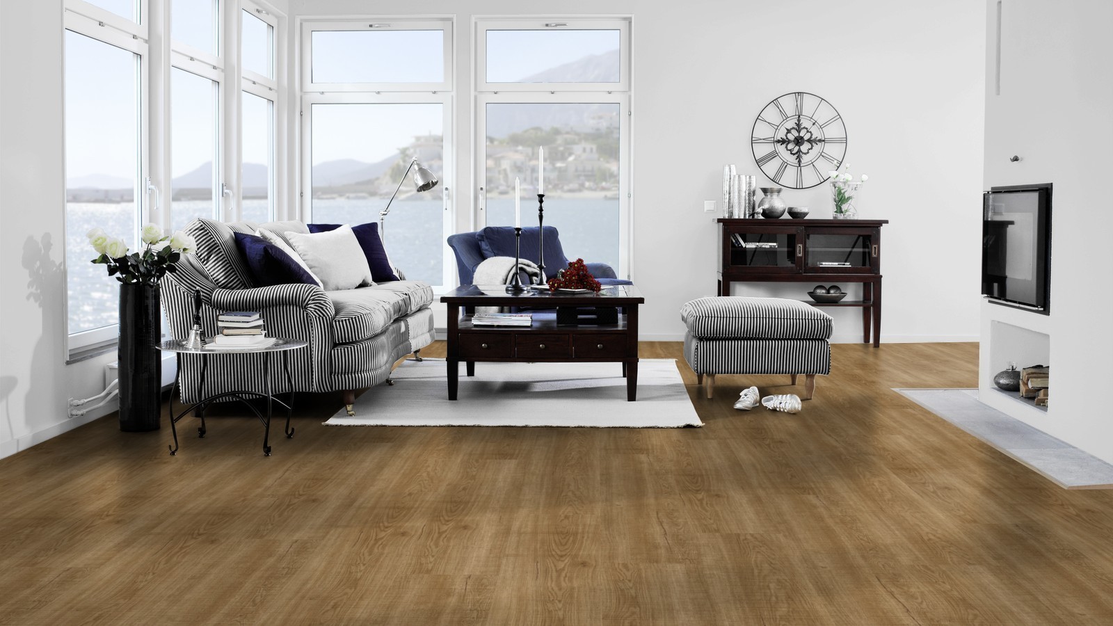 Tarkett Suelo de diseño iD Inspiration Loose-Lay Brown Sawn Oak Planke