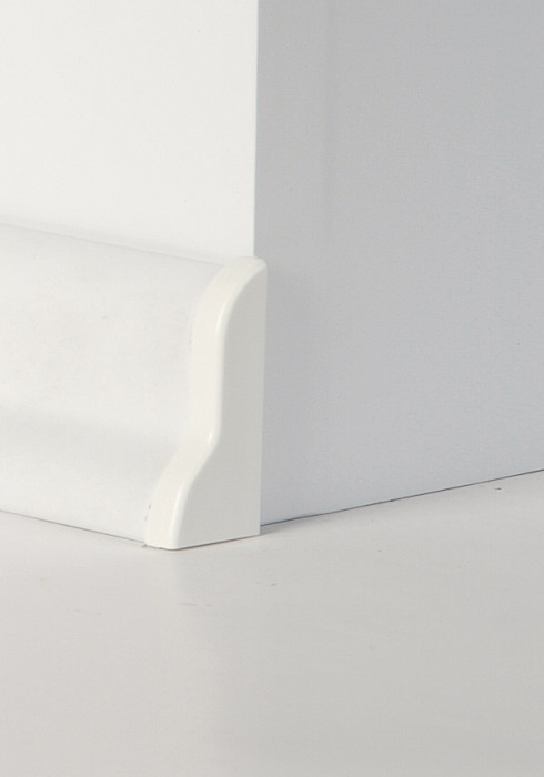 Classen Endkappe für Fuxx Laminatleiste Weiss uni/Esche weiss foliert 20x40 main product photo