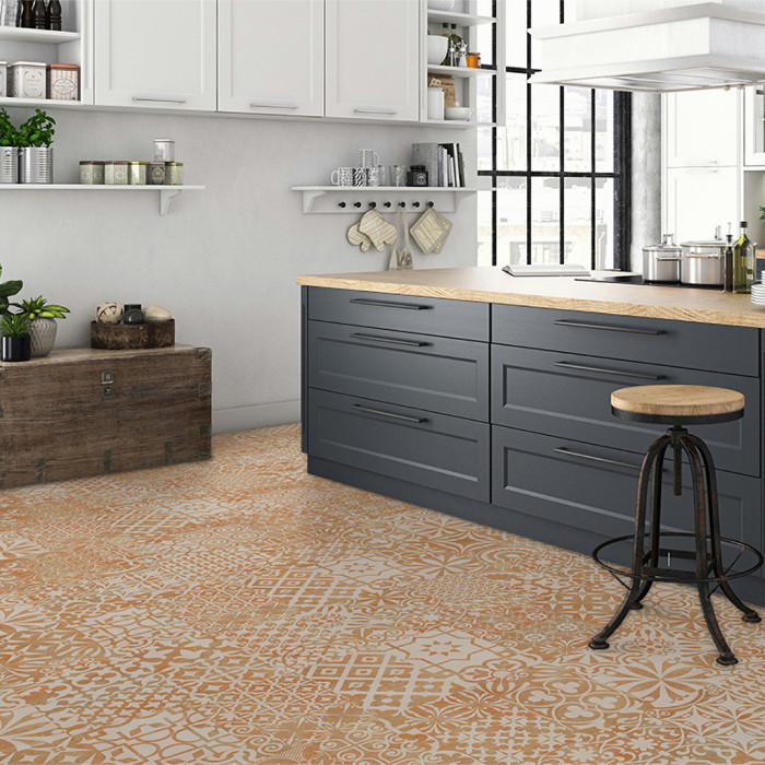 planeo Laminat - QUADRAIC Terracotta V-Fuge Supermatt main product photo