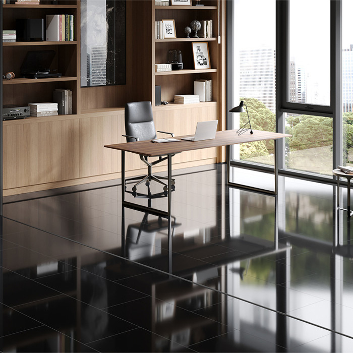 planeo Laminat - MAX Schwarz Hochglanz main product photo