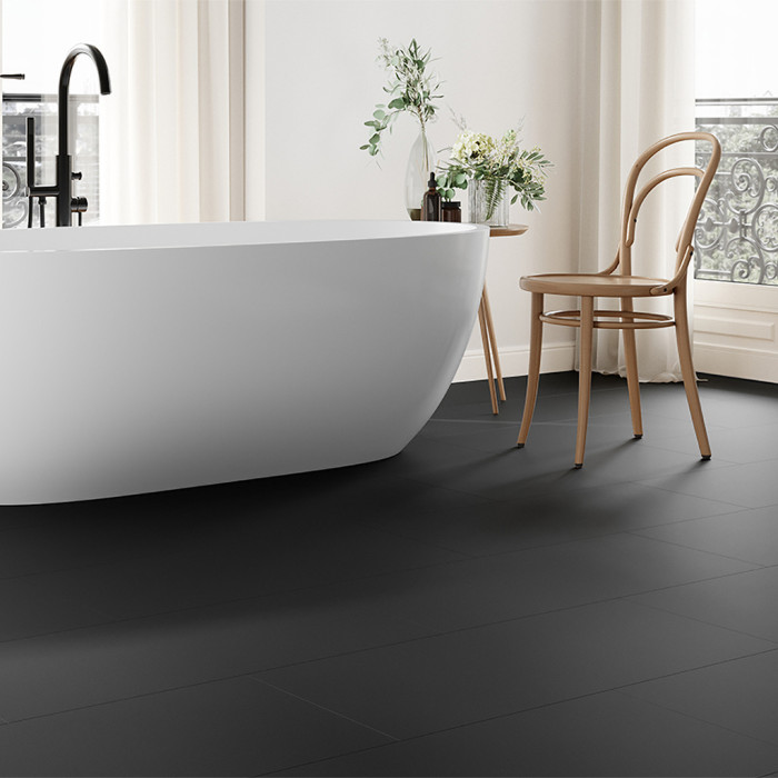 planeo Laminat - MAX Schwarz Supermatt main product photo
