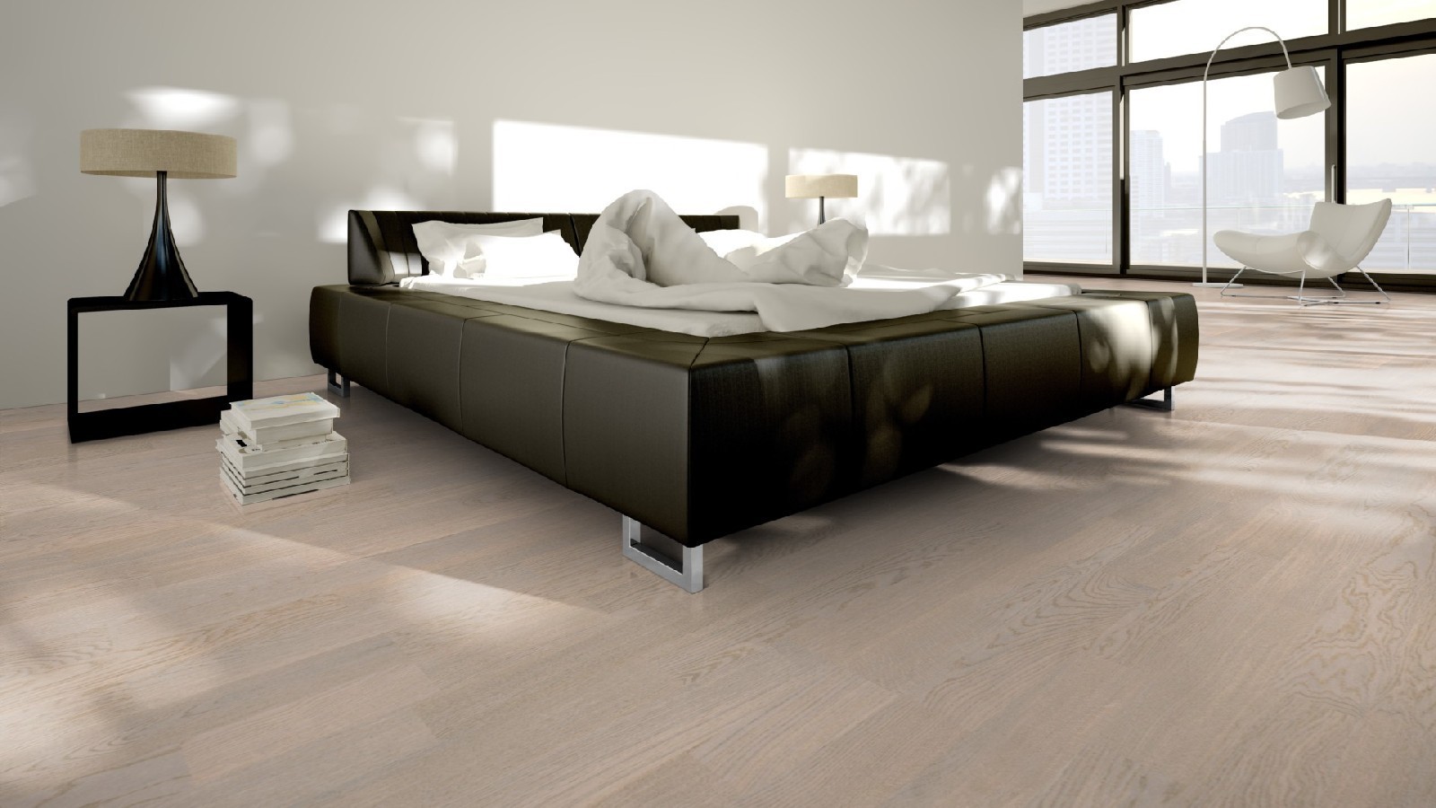 Tarkett Parkett Shade Natur Eiche Cotton white 2-Stab