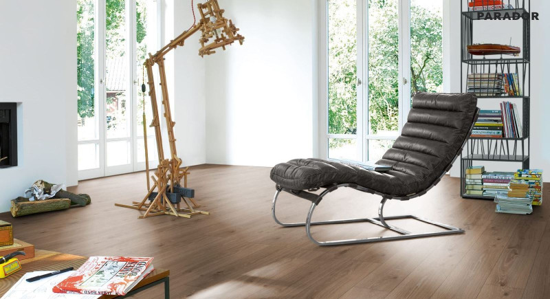 Suelo laminado de Parador Classic 1050 Roble Oscuro Calizo Lama 4V main product photo