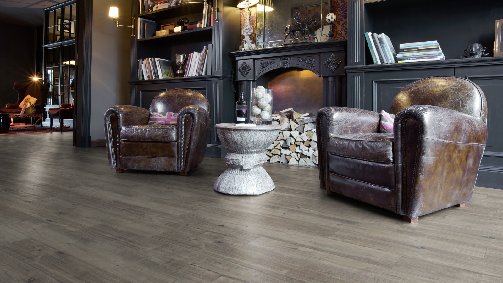 Laminate Select Gala Oak Grey D4786 1-strip 4V Width 193mm
