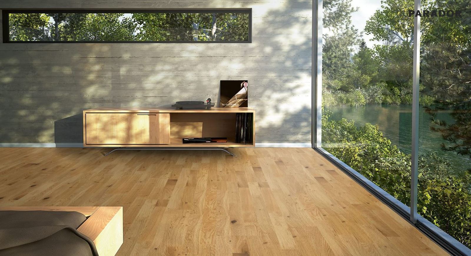 Parador Parquet Basic 11-5 Roble Rústico Knotty 3 Tablas