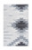 Flachflorteppich Hellgrau ELEGANT PRINT Grau Dunkelgrau rechteckig 5mm Raum1