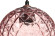Hängelampe Carnation im Moderne Design in Farbe Rosa aus Glas handgefertigt Raum4