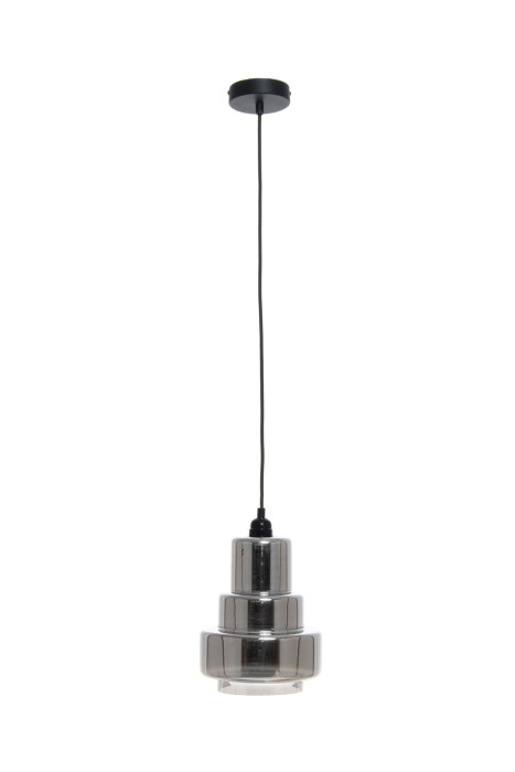 Hängelampe Hyacinth in Moderne Design in Farbe Silber aus Glas handgefertigt main product photo