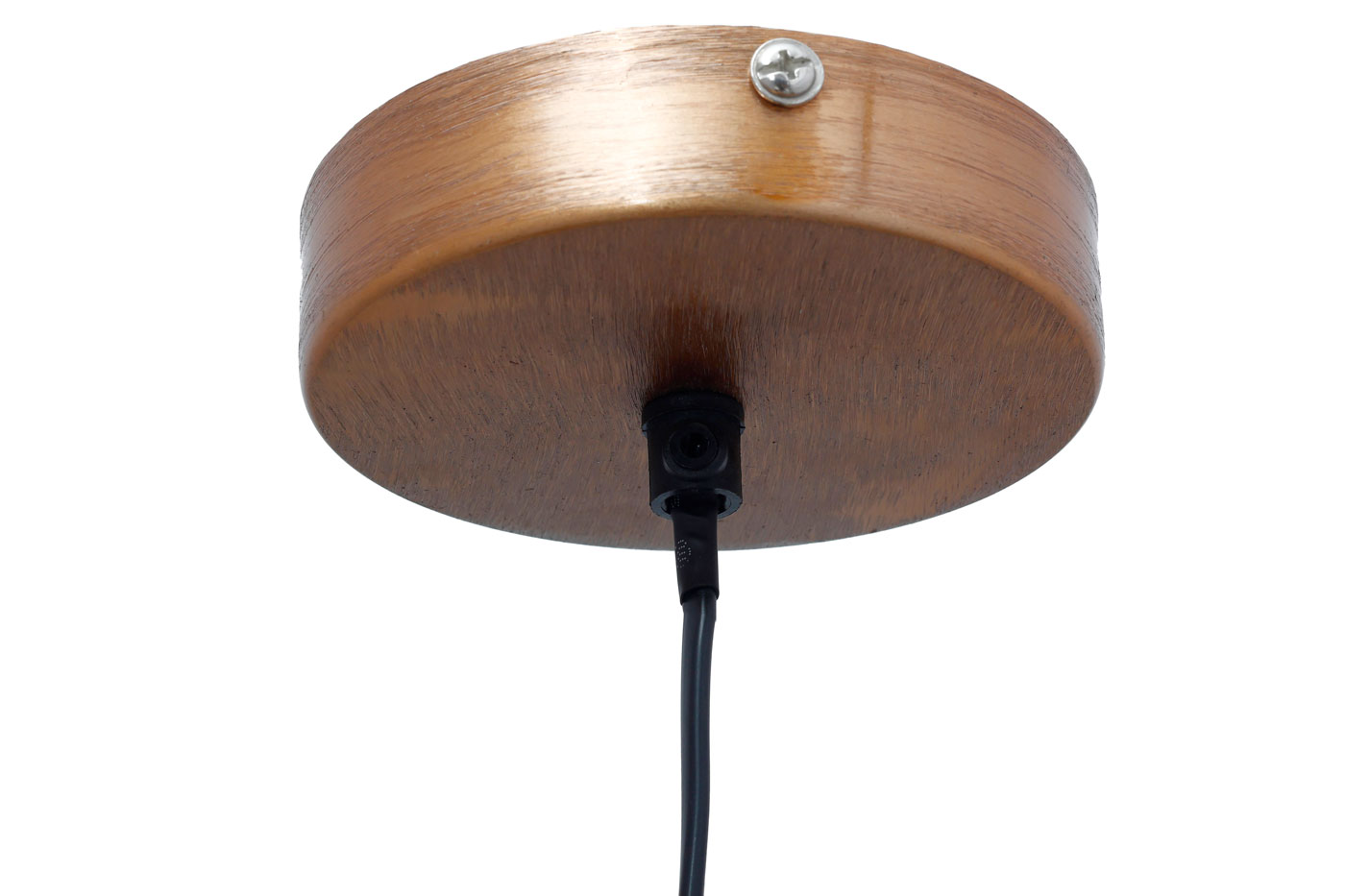 Hängelampe Iron im Industrial Design in Farbe Kupfer aus Eisen handgefertigt 20cm Raum6