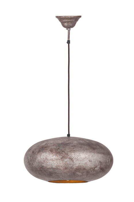Hängelampe Iron in Moderne Design in Farbe Bronze aus Eisen handgefertigt D2004 main product photo