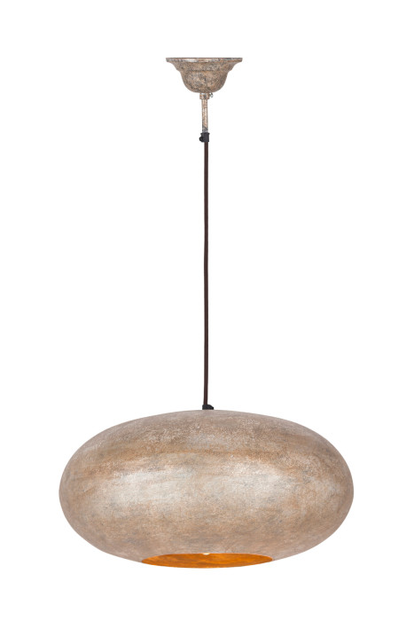 Suspension Iron Design moderne Couleur Champagne en fer fait main D2006 main product photo