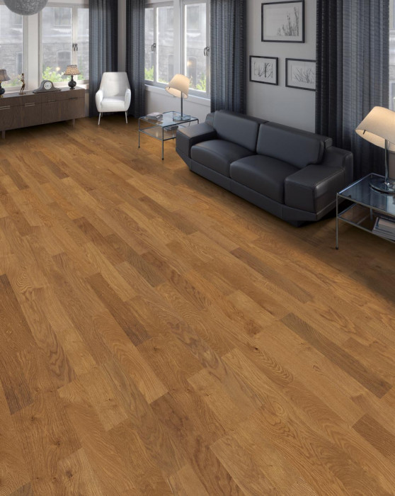 Parquet HARO 4000 Roble ámbar Naturale estructurado naturaDur-lama Classico main product photo