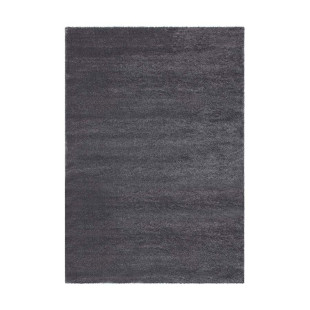 High pile carpet dark gray CLASSIC rectangular height 23 mm