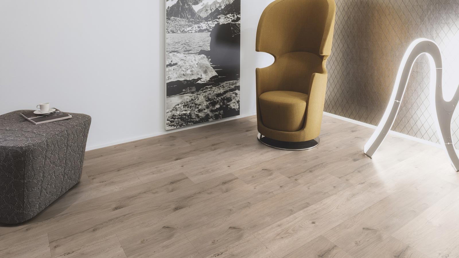 Kings Canyon Laminat Classic Breitdiele Eiche Melle 1-Stab Landhausdiele 4V Raum3