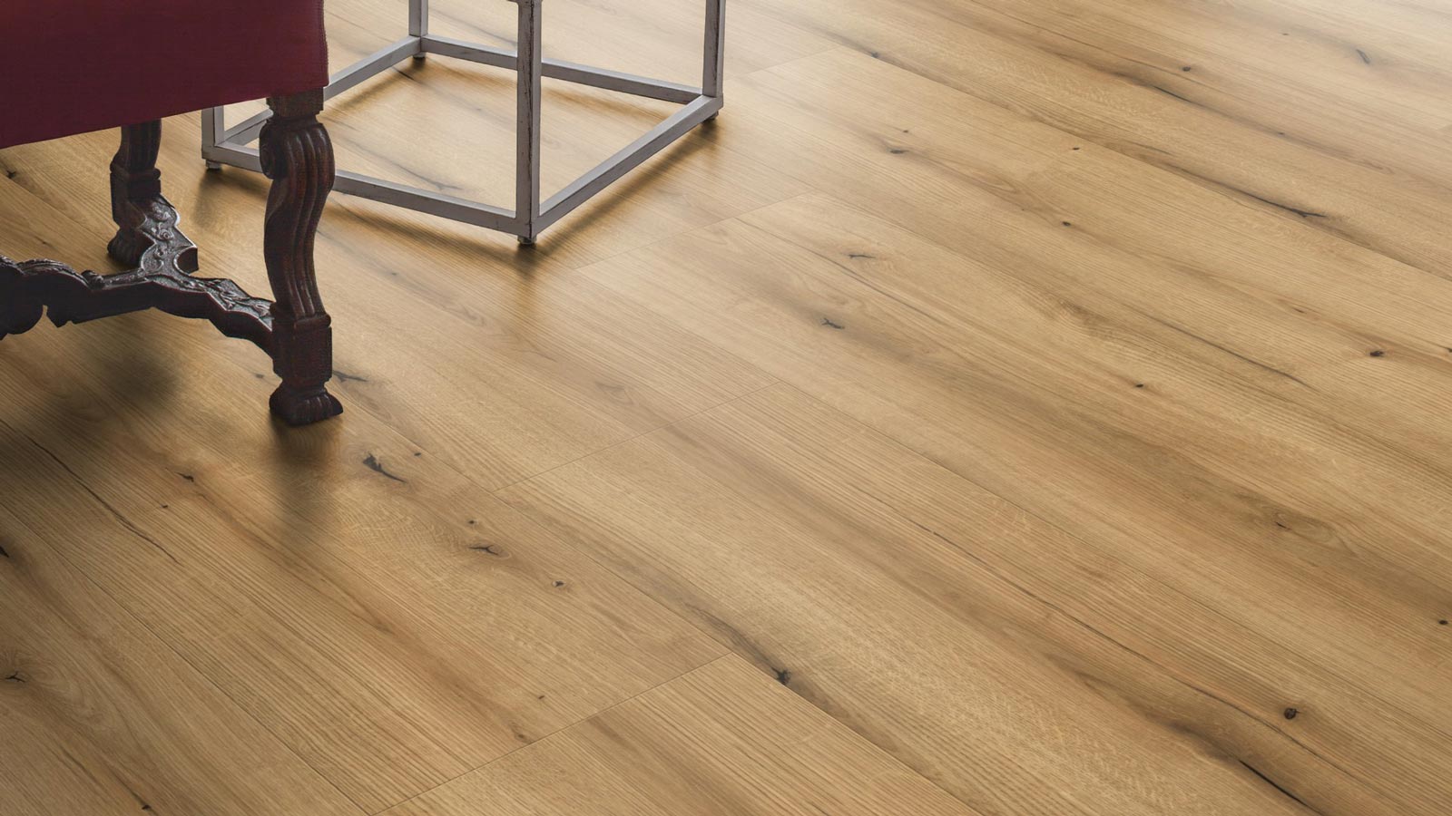 Kings Canyon Laminat Classic Fliesendiele Aqua Samurai Eiche Giulia 1-Stab Landhausdiele Raum6