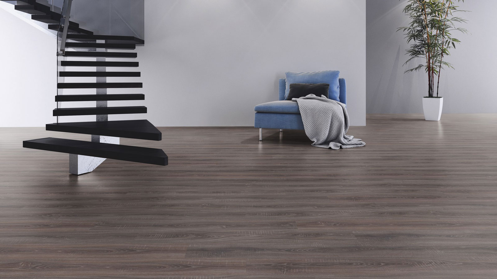 Kings Canyon Laminat Classic Normaldiele Eiche Noce 1-Stab Landhausdiele 4V Raum3