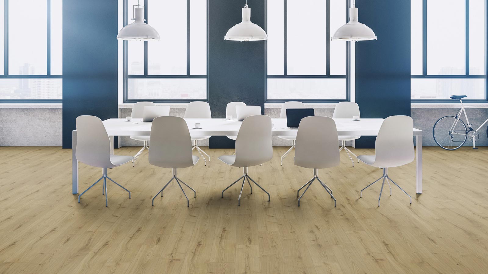 Kings Canyon Laminat Classic Normaldiele Eiche Valleia 1-Stab Landhausdiele 4V Raum4