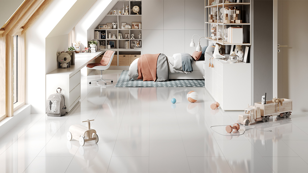 Laminat - Linea Pietra Bianco Lucido