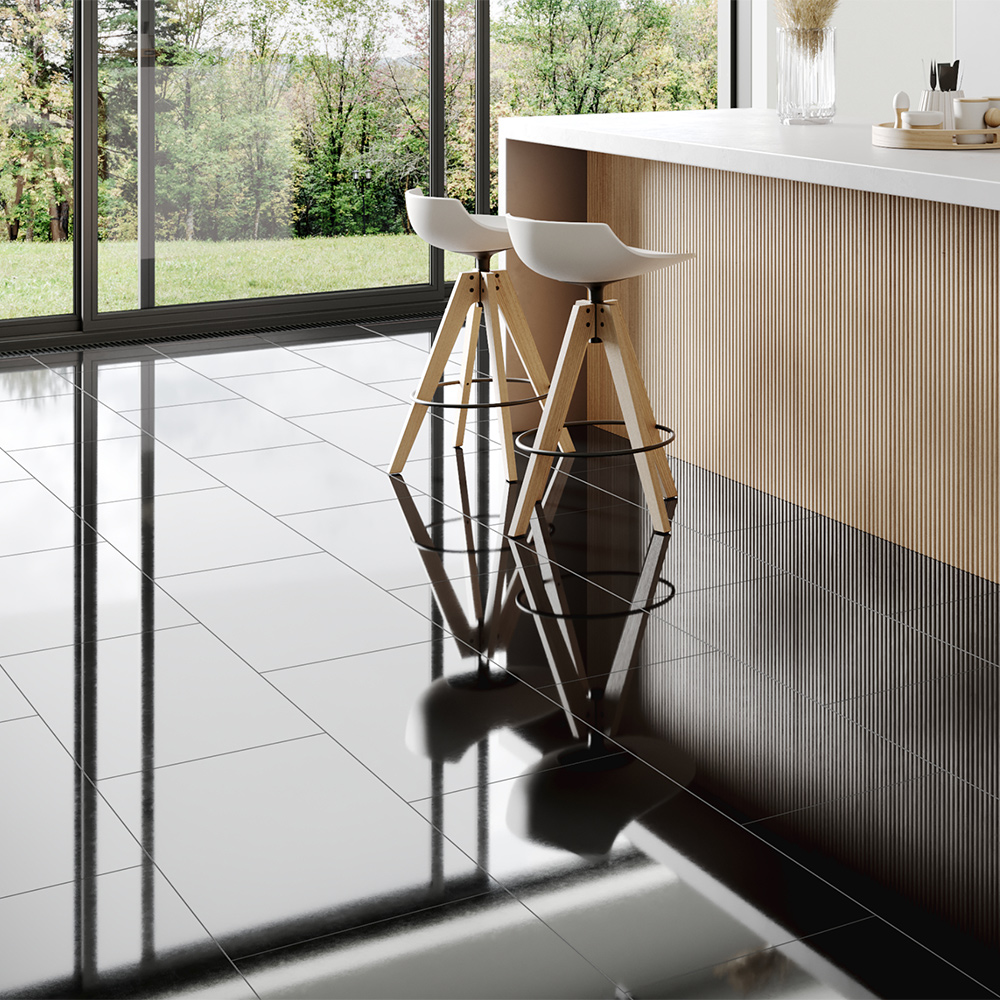 Muster - Linea Pietra Nero Assoluto Lucido