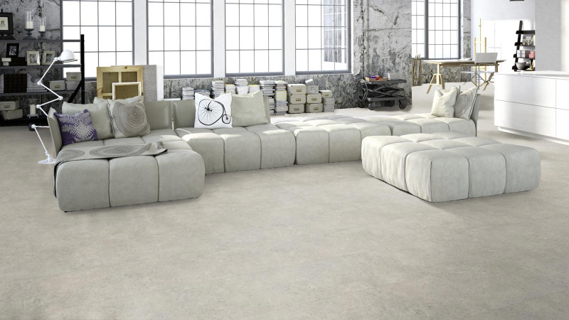 Meister Designboden MeisterDesign. flex DB 400 Beton 7321 Fliese M4V main product photo