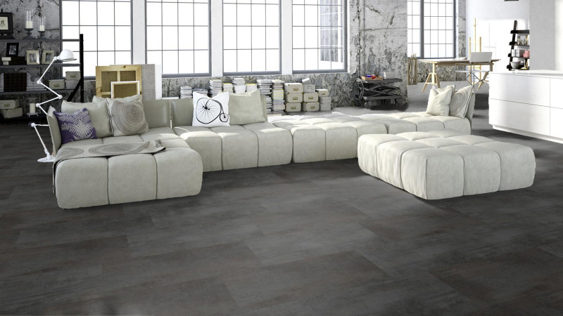 Meister Design flooring MeisterDesign. flex DB 400 Copper iron 6857 Tile M4V main product photo