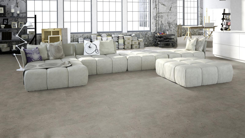 Meister design floor MeisterDesign. flex DB 400 Terrazzo light 6859 Tile M4V main product photo