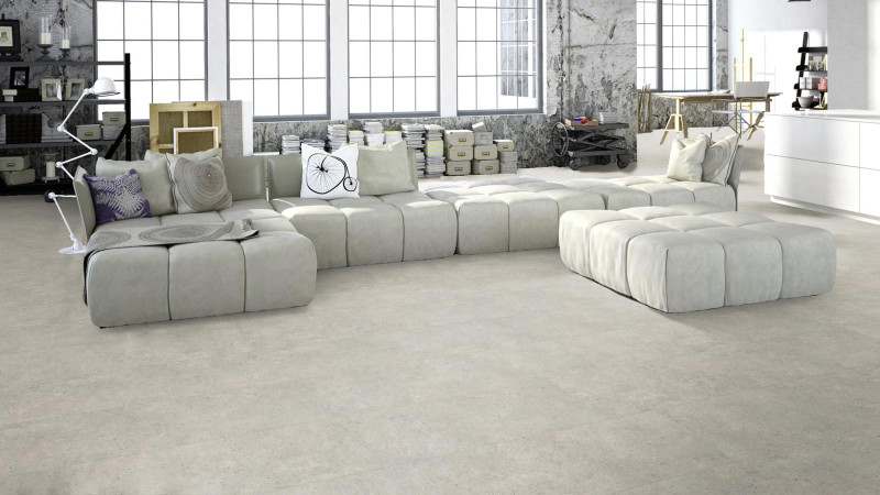 Meister Designboden MeisterDesign. comfort DB 600 S Beton 7321 Fliese M4V main product photo
