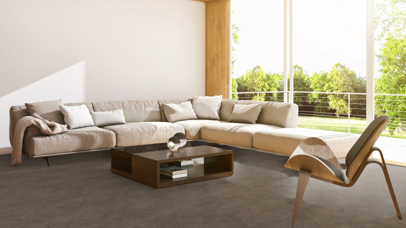 Meister design suelo MeisterDesign. comfort DB 600 S Terrazo oscuro 6858 Baldosa M4V main product photo