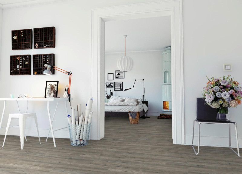Suelo de diseño MeisterDesign. comfort DD 600 S Fjord roble gris 6847 1-lama tablón corto M4V main product photo