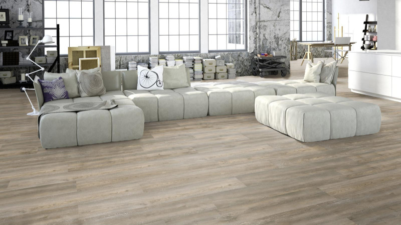 Meister Designboden MeisterDesign. comfort DD 600 S Wildeiche grau 6977 1-Stab Kurzdiele M4V main product photo
