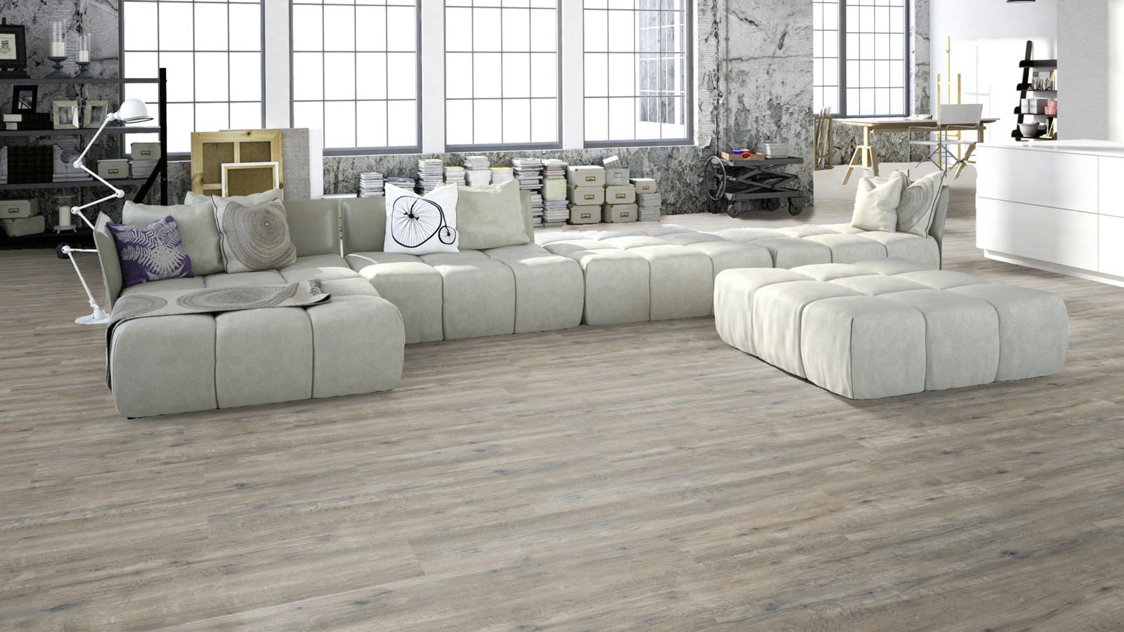 Meister Design flooring MeisterDesign. life DD 800 Grey fjord oak 6847 1-strip M4V