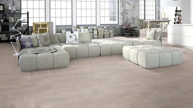 Meister Design flooring MeisterDesign. flex DL 400 Greige oak 6959 1-strip M4V main product photo