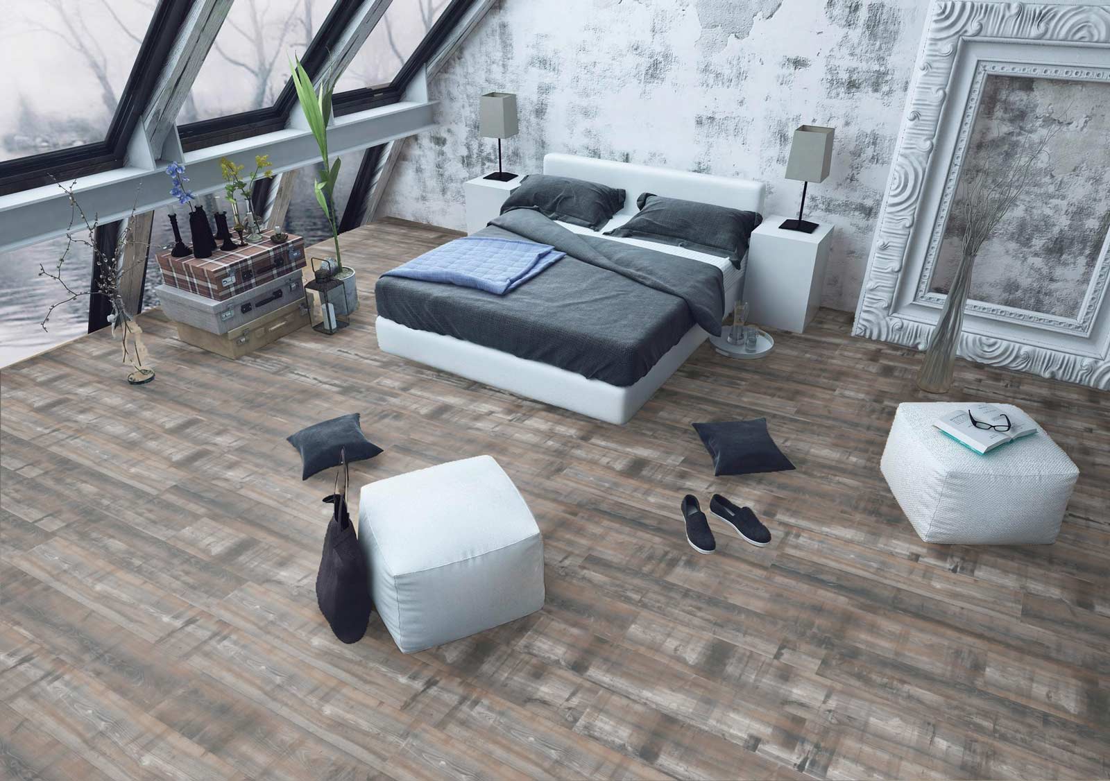 Meister Designboden MeisterDesign. flex DL 400 Esche Vintage 6950 1-Stab Landhausdiele M4V